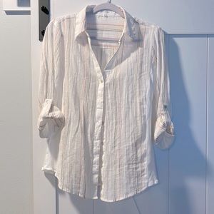 Eden & Olivia 100% cotton lightweight button down
